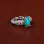 انگشتر فیروزه شجری زنانه کد 27223