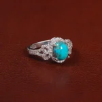 انگشتر فیروزه شجری زنانه کد 27227