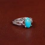 انگشتر فیروزه شجری زنانه کد 27242