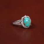 انگشتر فیروزه شجری زنانه کد 27244