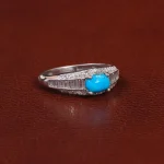 انگشتر فیروزه شجری زنانه کد 27248