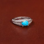 انگشتر فیروزه شجری زنانه کد 27265