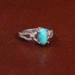 انگشتر فیروزه شجری زنانه کد 27285