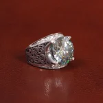 انگشتر موزانایت مردانه کد 27330