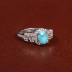 انگشتر فیروزه شجری زنانه کد 27565