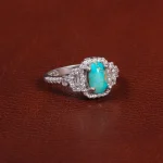 انگشتر فیروزه شجری زنانه کد 27615