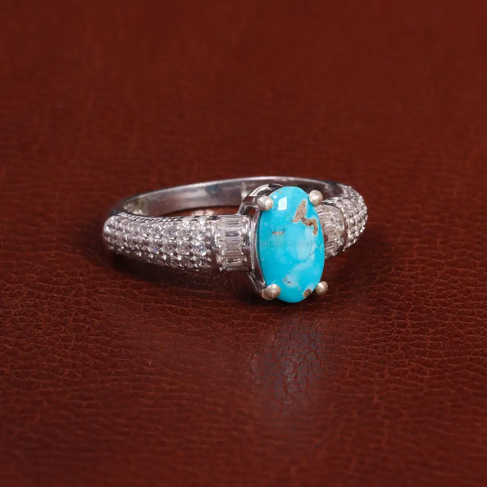 انگشتر فیروزه شجری زنانه کد 27629