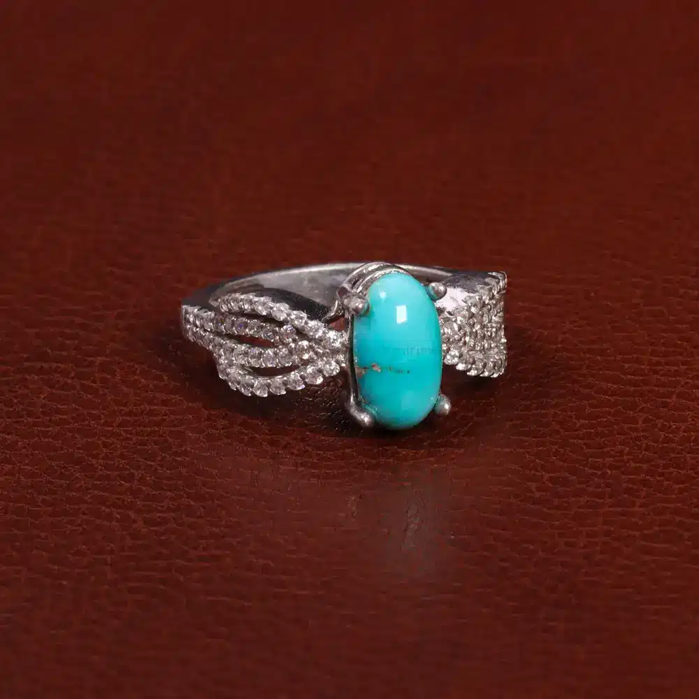 انگشتر فیروزه شجری زنانه کد 27677