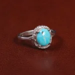 انگشتر فیروزه شجری زنانه کد 27709