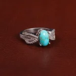 انگشتر فیروزه شجری زنانه کد 27734