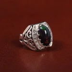 انگشتر اوپال مردانه کد 27776