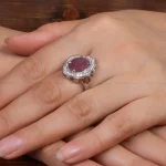 انگشتر یاقوت سرخ زنانه کد 26985