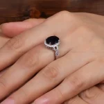 انگشتر یاقوت کبود زنانه کد 26999