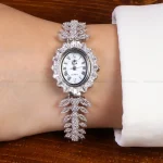 ساعت نقره زنانه کد 27094