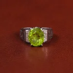 انگشتر زبرجد مردانه کد 27353