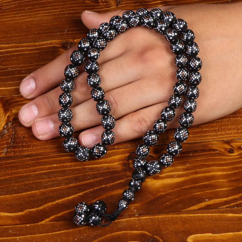 تسبیح هسته خرمای وحشی کد 27376