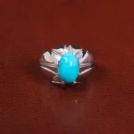 انگشتر فيروزه عجمی مردانه کد 27517