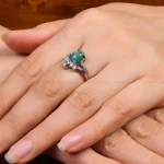 انگشتر فیروزه شجری زنانه کد 27625