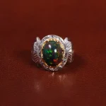 انگشتر اوپال مردانه کد 27663