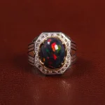 انگشتر اوپال مردانه کد 27777