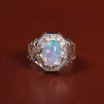انگشتر اوپال مردانه کد 27787