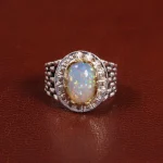 انگشتر اوپال مردانه کد 27790