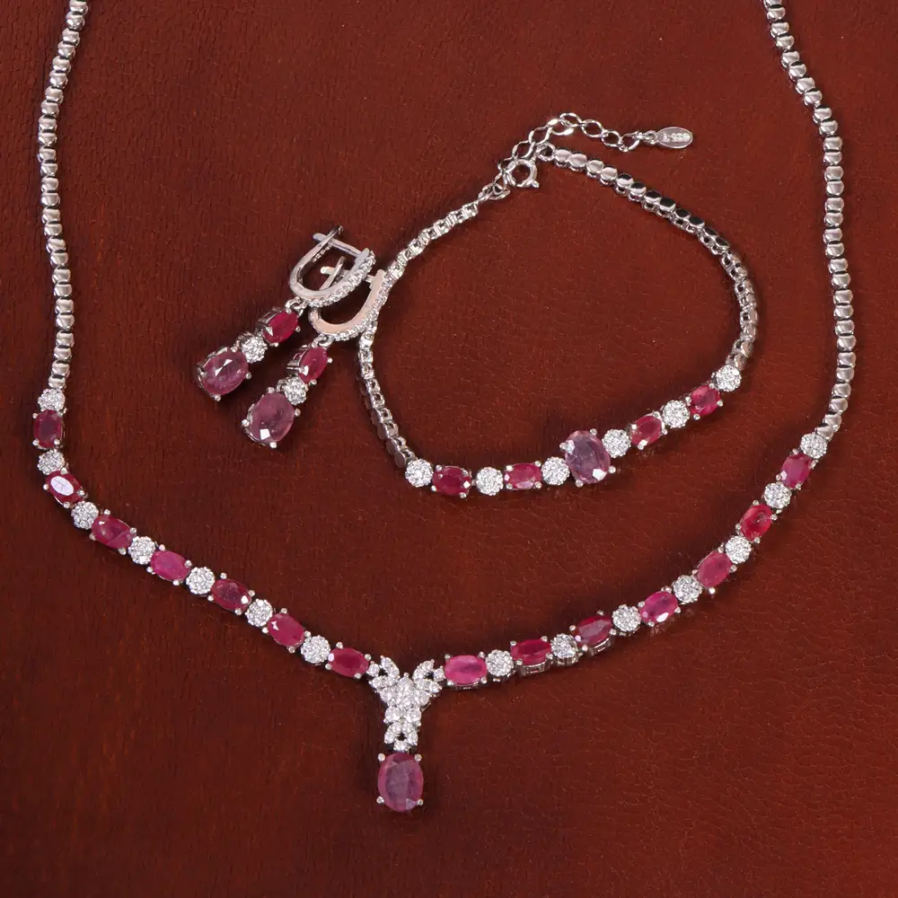 سرویس یاقوت سرخ زنانه کد 27881