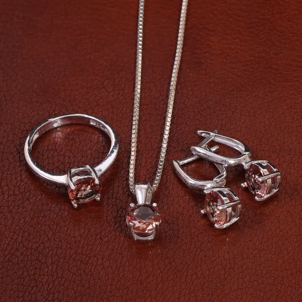 نیم ست الکساندریت زنانه کد 27946