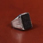 انگشتر عقیق مردانه کد 28271