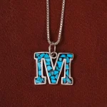 گردنبند فیروزه کوب زنانه کد 28399