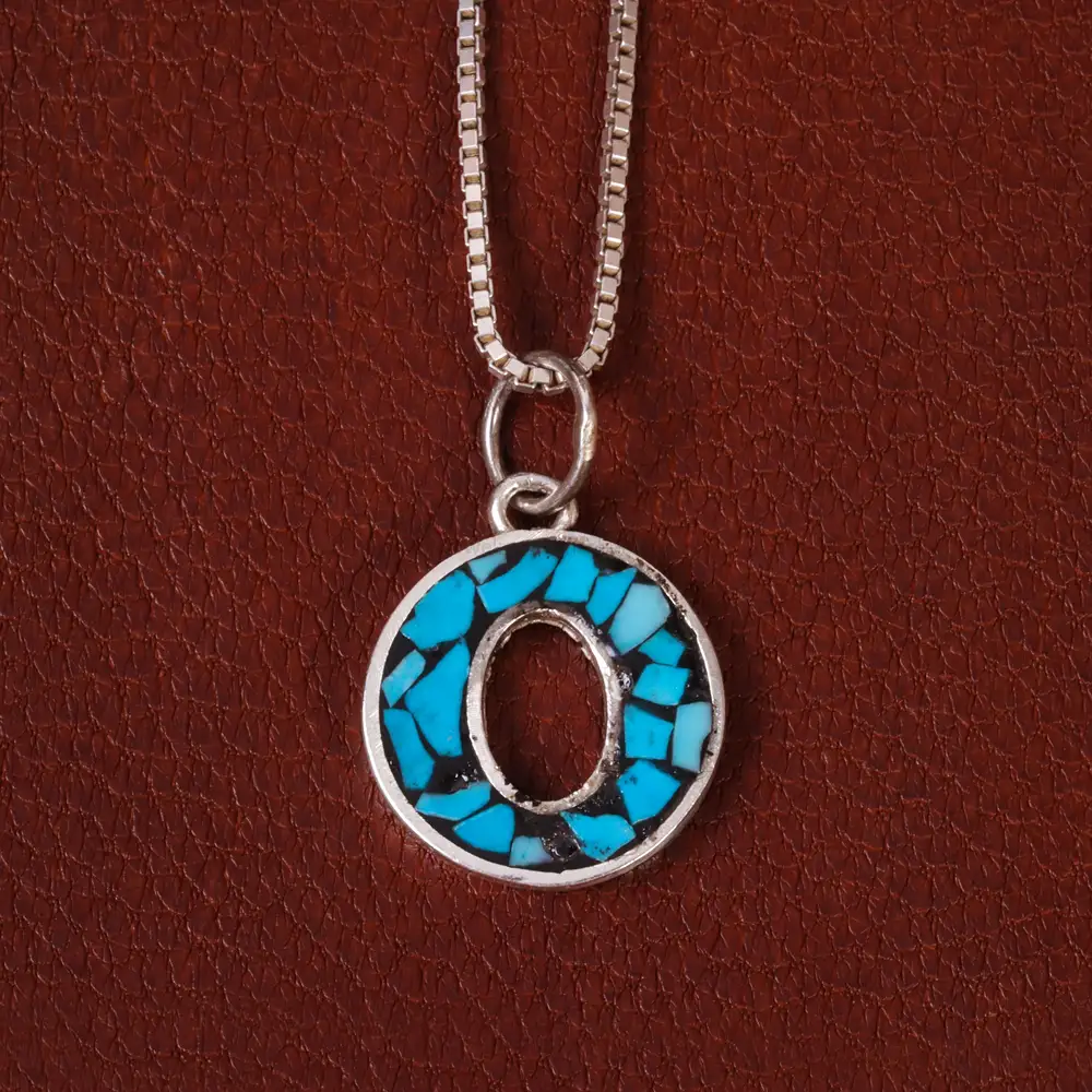 گردنبند فیروزه کوب زنانه کد 28401