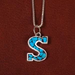 گردنبند فیروزه کوب زنانه کد 28404