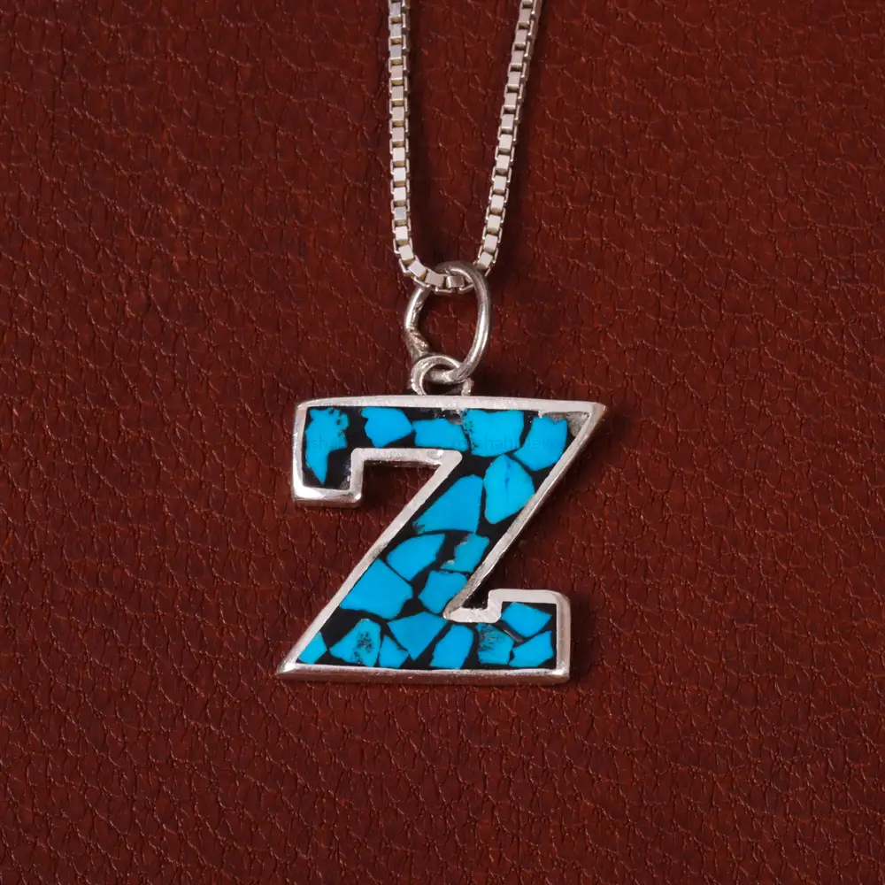 گردنبند فیروزه کوب زنانه کد 28406