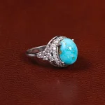 انگشتر فیروزه شجری زنانه کد 28416