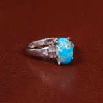 انگشتر فیروزه شجری زنانه کد 28424