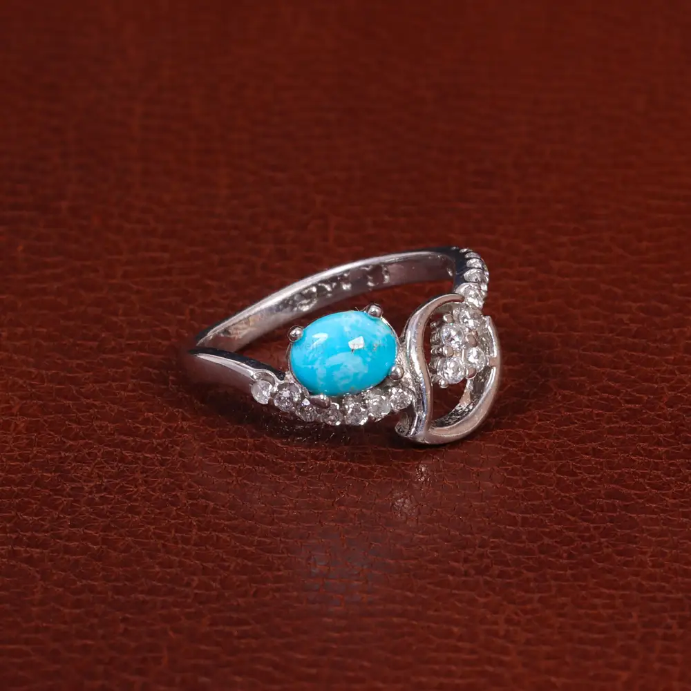 انگشتر فیروزه بچه گانه کد 28431