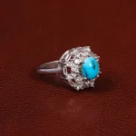 انگشتر فیروزه شجری زنانه کد 28432