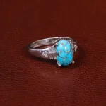 انگشتر فیروزه شجری زنانه کد 28433