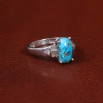 انگشتر فیروزه شجری زنانه کد 28454