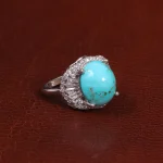 انگشتر فیروزه شجری زنانه کد 28469