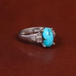 انگشتر فیروزه شجری زنانه کد 28510