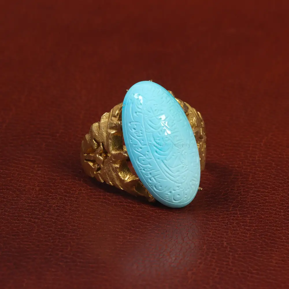 نگین فیروزه عجمی کد 28660
