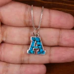 گردنبند فیروزه کوب زنانه کد 28390