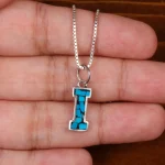 گردنبند فیروزه کوب زنانه کد 28396