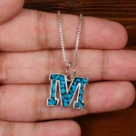 گردنبند فیروزه کوب زنانه کد 28399