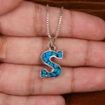 گردنبند فیروزه کوب زنانه کد 28404