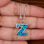 گردنبند فیروزه کوب زنانه کد 28406