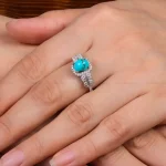 انگشتر فیروزه شجری زنانه کد 28475