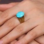 نگین فیروزه عجمی کد 28593