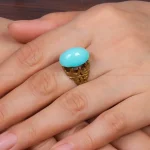 نگین فیروزه عجمی کد 28596